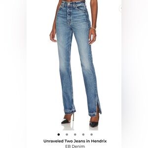 EB Denim Unraveled Two Bootcut Jeans